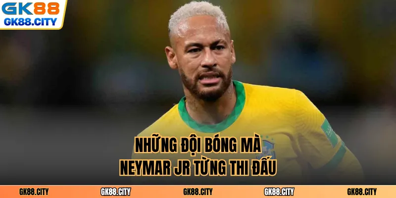Những đội bóng mà Neymar Jr từng thi đấu